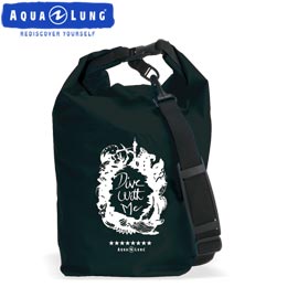 [ �A�N�A�����O ] WATERPROOF BAG with Shoulder Belt AQUALUNG �E�H�[�^�[�v���[�t�o�b�O �V�����_�[�x���g�t��[ �h���o�b�O ]