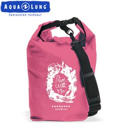 [ �A�N�A�����O ] WATERPROOF BAG with Shoulder Belt AQUALUNG �E�H�[�^�[�v���[�t�o�b�O �V�����_�[�x���g�t��[ �h���o�b�O ]