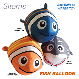 [ xC[t ] tBbVo[FISHBALLOON u[NEtBbV BLUE CROUN FISH