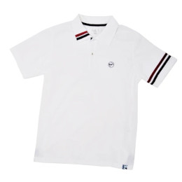 [ SAS ] gR[ | (WHI) 40012 TRICOLOR POLO |Vc UVz
