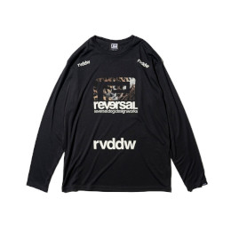 [ reversal ] o[T rvddw LEOPARD BIG MARK DRY LONG SLEEVE BK rv23aw151