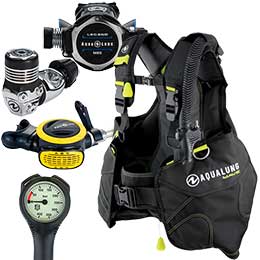 [ ANAO ] EF[u AQUALUNG WAVE BC + WFh MBS M[^[ _CrOd4_Zbg