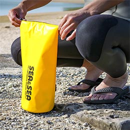 [ SEA&SEA ] EH[^[v[tobO YELLOW SUB DRY POUCH 6L 12512
