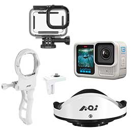 [ GoPro ] S[v HERO13 Black |[[zCg CHDHX-132-FW + UWL-03 LpYZbg