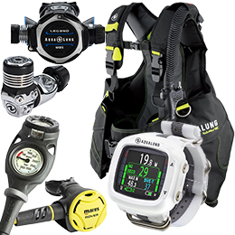 [ ANAO ] EF[u AQUALUNG WAVE BC + M LEGEND MBS + _CuRs[^ ( i330R ) _CrOd5_Zbg