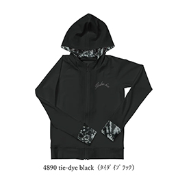 [ MAKA-HOU ] �r�[�`�p�[�J / Beach Park 31W02 4809 tie-dye black�i �_�C�_�C�u���b�N �j