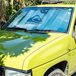 [ QuikSilver ] MW SUNSHADE �T���V�F�[�h �������J�o�[ �ՔM�V�[�g �J�[�p�i QSA262702