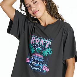 [ ROXY ] ���L�V�[ SUNSETTER TEE ���b�V��T�V���c /UV�J�b�g/EASY DRY RLY262019