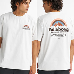 [ BILLABONG ] �r���{�� �����Y �yOVER FIT�z FIRMA STRETCH TEE �T�[�tT�V���c BG01A855