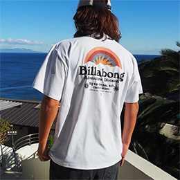 [ BILLABONG ] �r���{�� �����Y �yOVER FIT�z FIRMA STRETCH TEE �T�[�tT�V���c BG01A855
