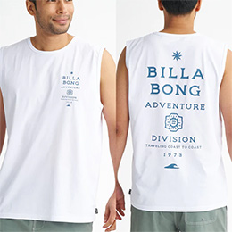 [ BILLABONG ] �r���{�� �����Y �yWIDE FIT�z FIRMA STRETCH TANK �T�[�t�^���N�g�b�v BG01A861