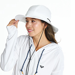 [ ROXY ] ���L�V�[ WR SURFCAMP SAFARI HAT �T�[�t�n�b�g /UV�J�b�g/�������H RSA262703