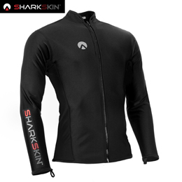 [ SHARKSKIN ] V[NXL `v[t OX[u tWbv Y CHILLPROOF LONG SLEEVE FULL ZIP A-FIT - MENS