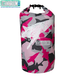 [ OCEANARIUM ] DRY BAG 15L DRB06 pink camo whaleshark 15L