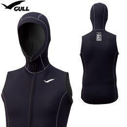 [ GULL ] 2mm×3mmFIRt[hxXg Y GW-6659 FIR FOOD VEST MEN'S GW6659