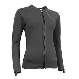 [ SHARKSKIN ] T2 CHILLPROOF LONG SLEEVE FULL ZIP TOP - WOMENS