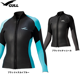 [ GULL ] K 3mm SKIN WPbg EBY GW-6669A 3mm SKIN JACKET GW6669A