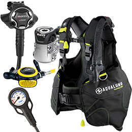 [ ANAO ] EF[u AQUALUNG WAVE BC + M [v15X M[^[ _CrOd4_Zbg